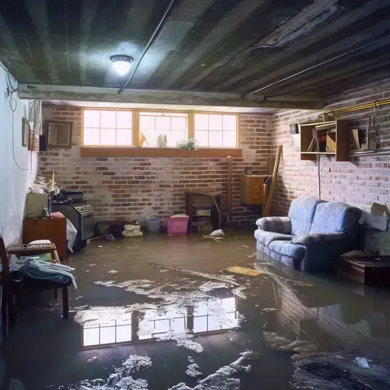 Flooded Basement Cleanup in Marshall County, MS